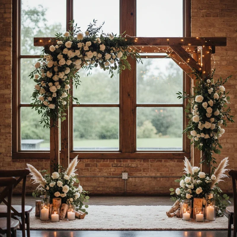 Wedding Arch Ideas Indoor