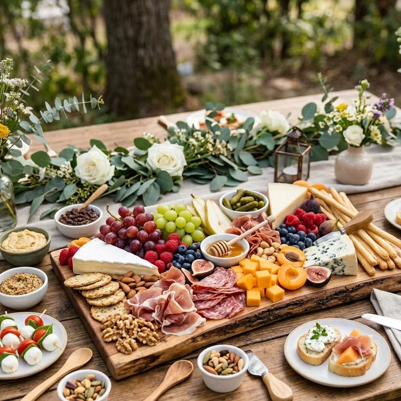 Wedding Snack Table Ideas