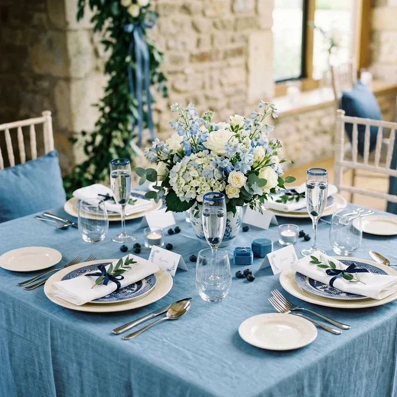 Something Blue Bridal Shower Ideas