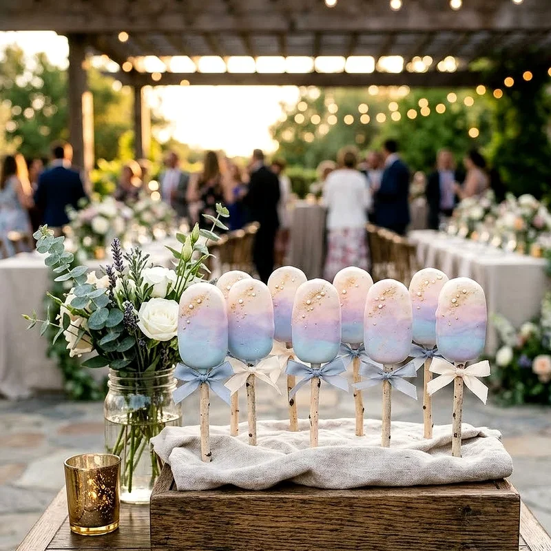 Wedding Cake Pop Ideas