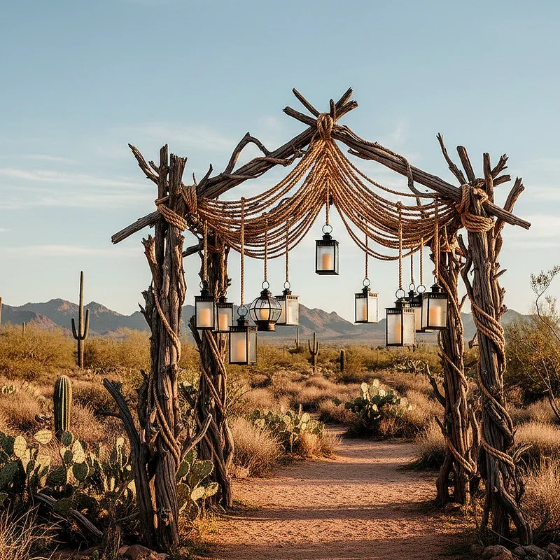 Western Wedding Arch Ideas