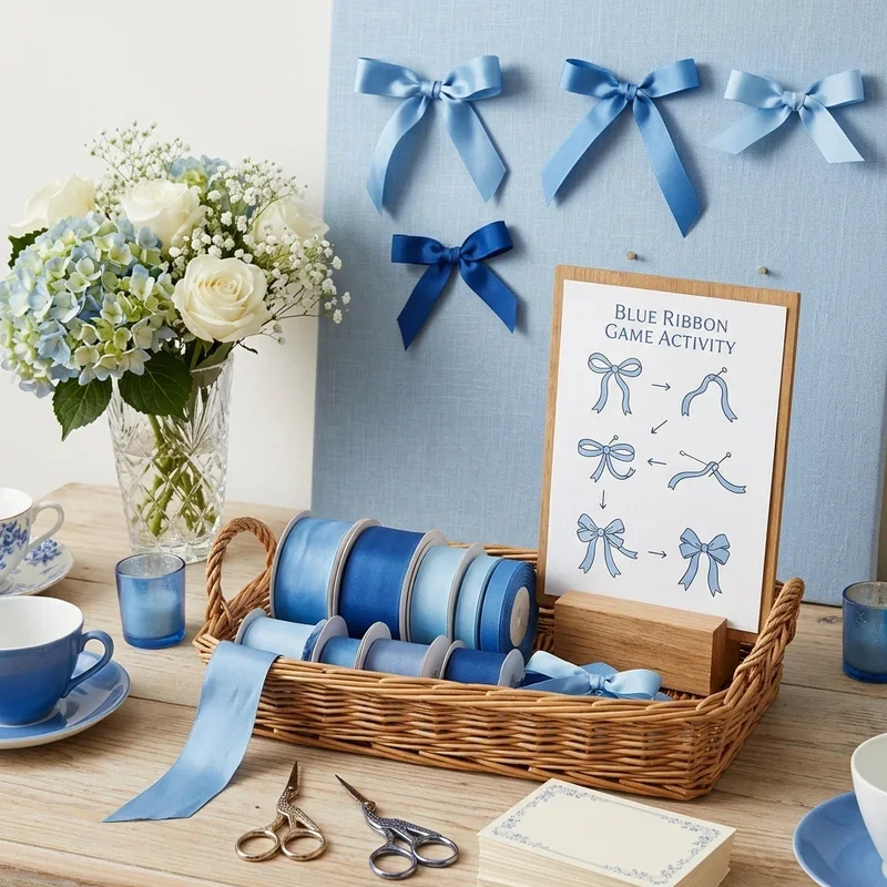 Something Blue Bridal Shower Ideas