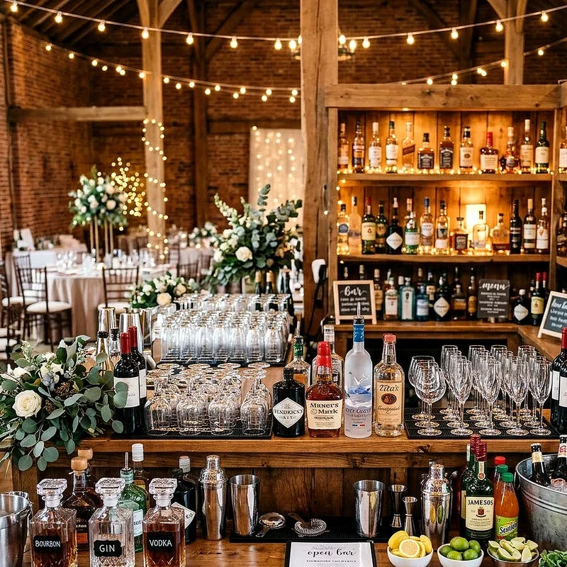 How Much Does an Open Bar at a Wedding Cost