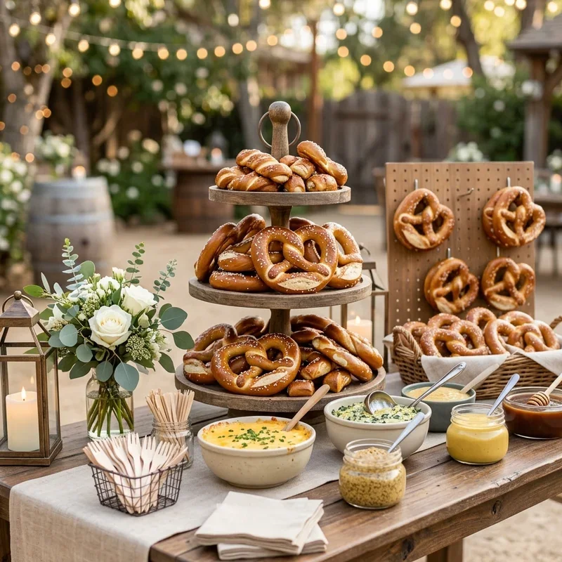 Wedding Snack Table Ideas