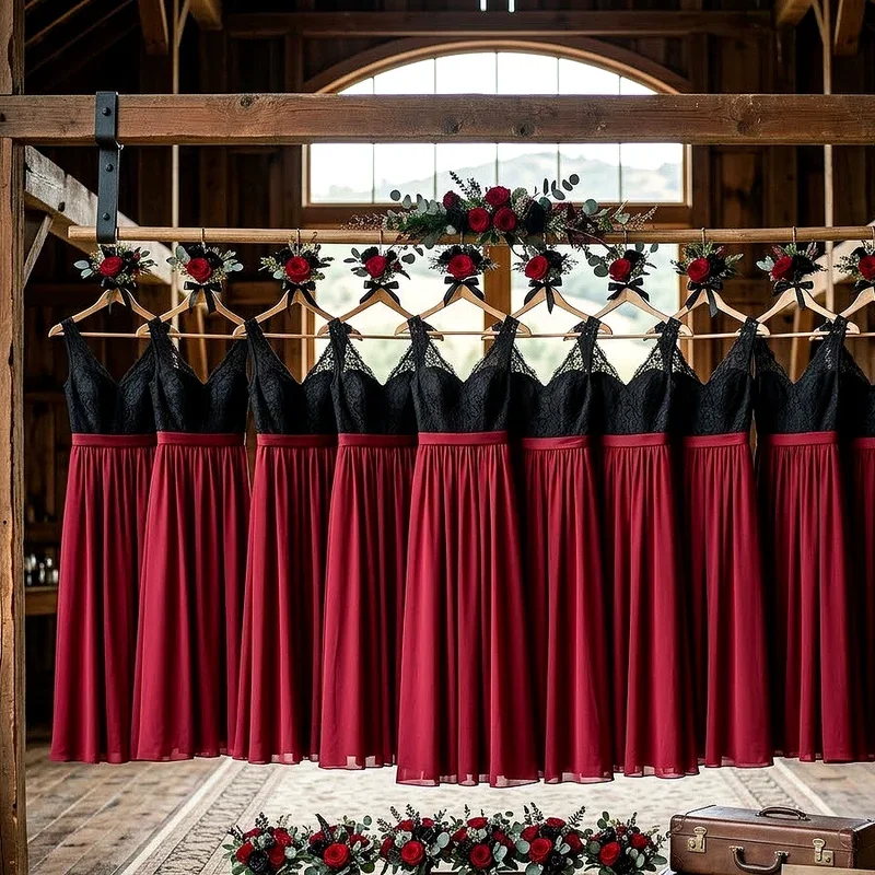 Black and Red Wedding Ideas