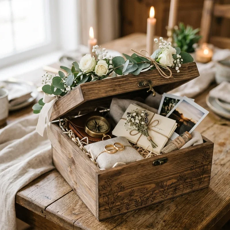 15 Wedding Box Ideas for Elegant Wedding Decor