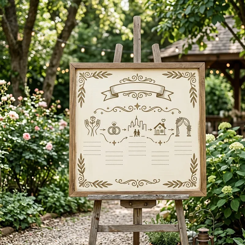 Rehearsal Dinner Sign Ideas