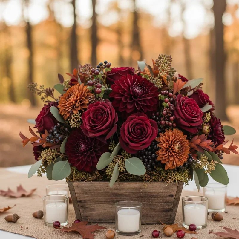 Fall Wedding Centerpiece Ideas