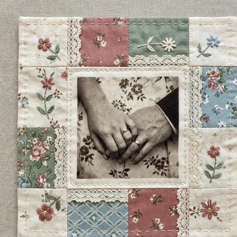 Wedding Quilt Square Ideas