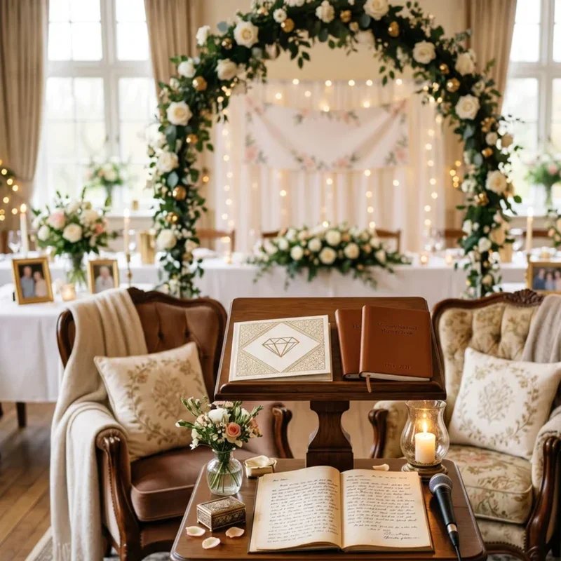 60th Wedding Anniversary Party Ideas for Parents