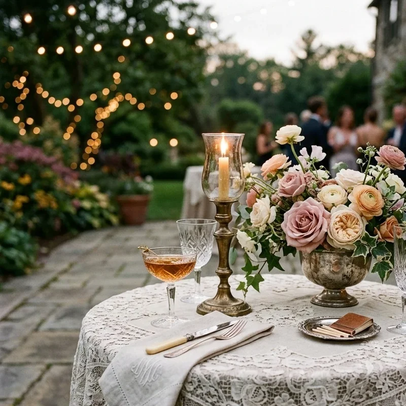 Wedding Cocktail Table Ideas