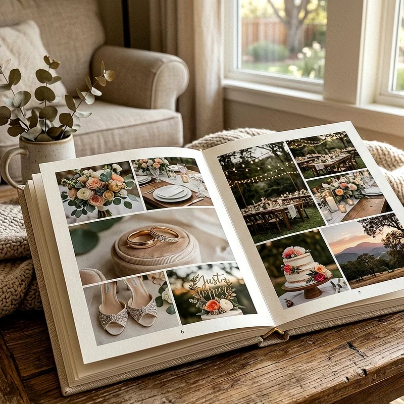 How Many Photos in a Wedding Album