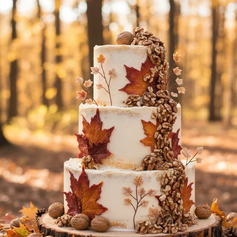 Fall Wedding Cake Ideas