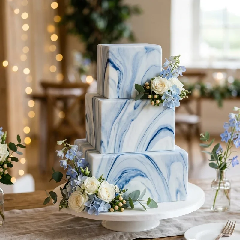 Blue Wedding Cake Ideas