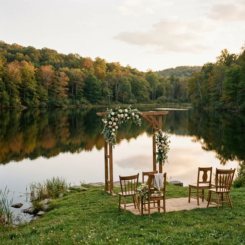Small Lake Wedding Ideas