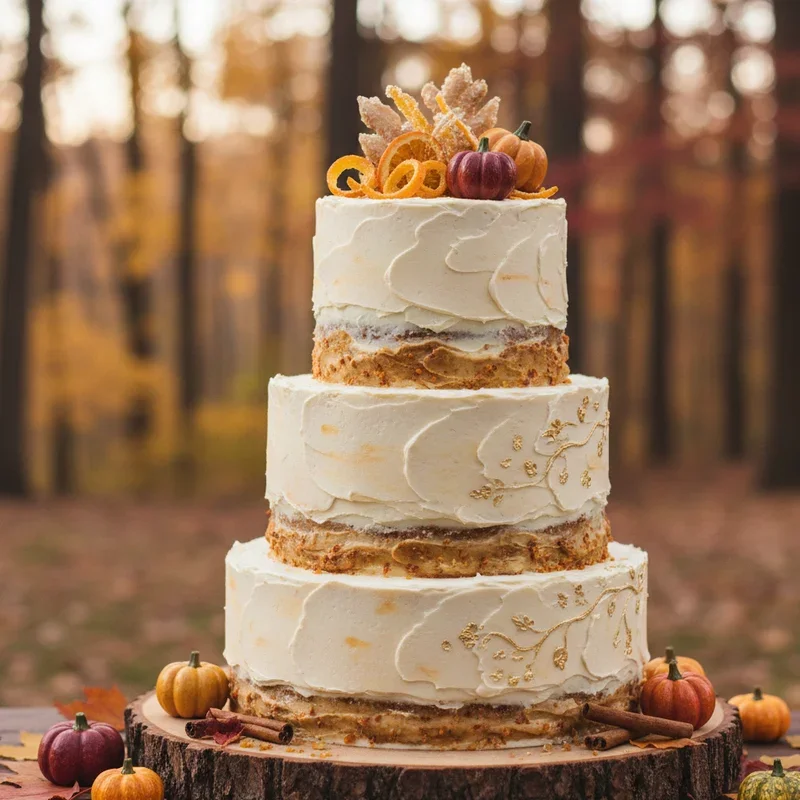Fall Wedding Cake Ideas