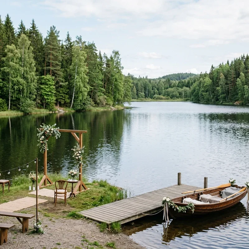 Small Lake Wedding Ideas