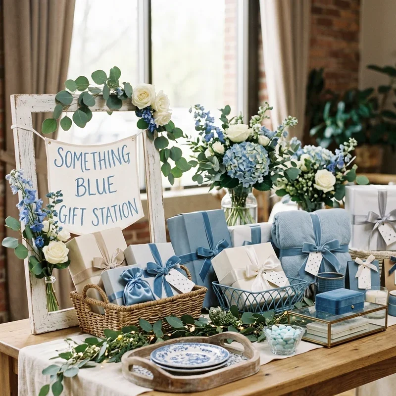 Something Blue Bridal Shower Ideas