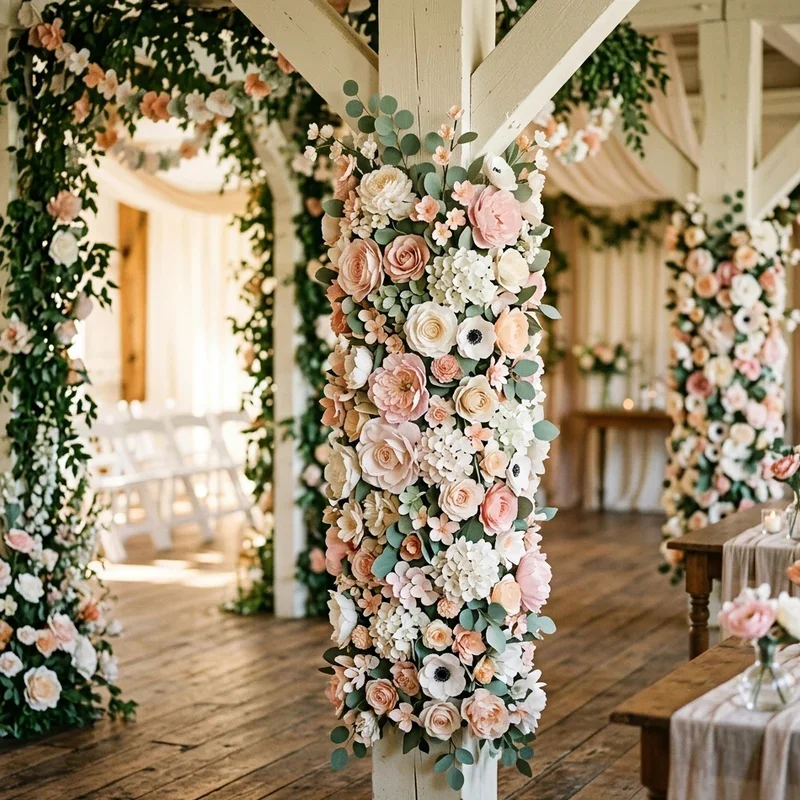 Wedding Column Decoration Ideas