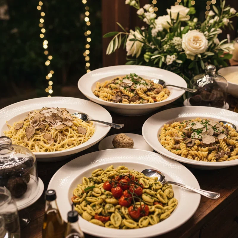 Wedding Pasta Bar Ideas