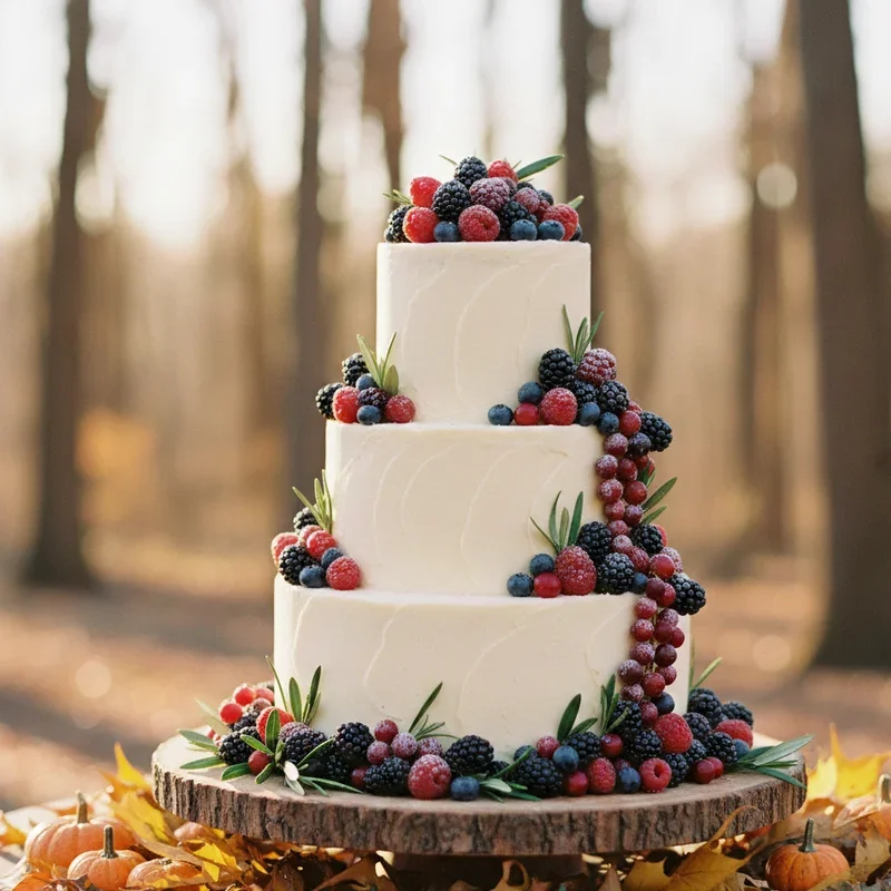 Fall Wedding Cake Ideas