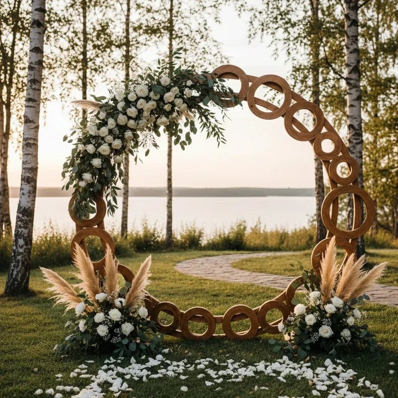 Round Wedding Arch Ideas