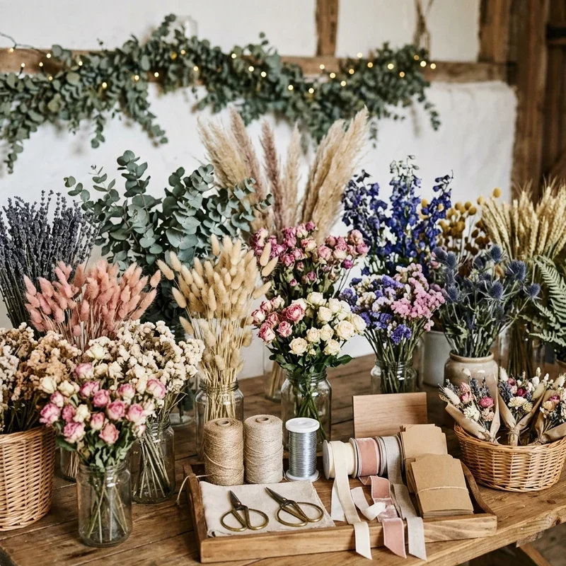 Flower Bar Ideas for Bridal Shower