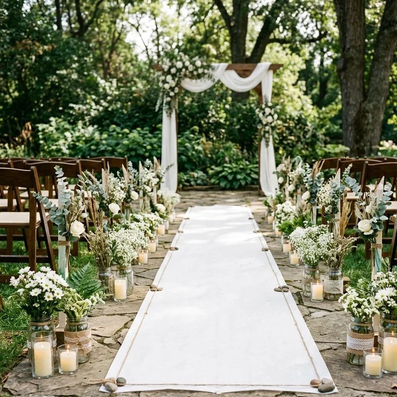 Wedding Aisle Runner Ideas on a Budget