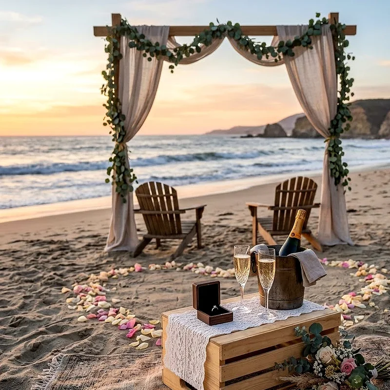 Beach Marriage Proposal Ideas