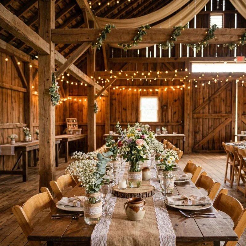 Rustic Barn Wedding Ideas