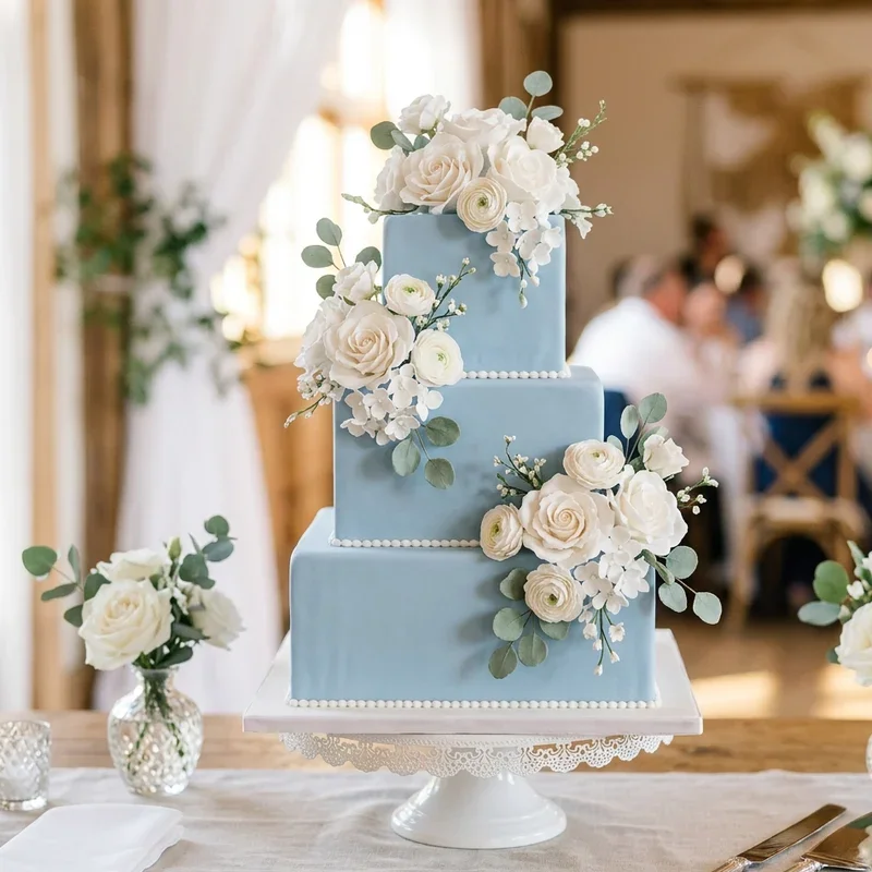 Blue Wedding Cake Ideas