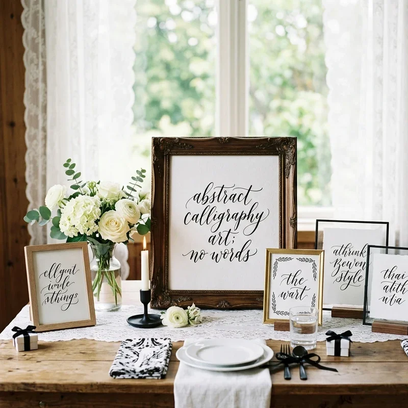 Black and White Bridal Shower Ideas
