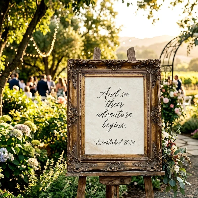 Engagement Sign Ideas