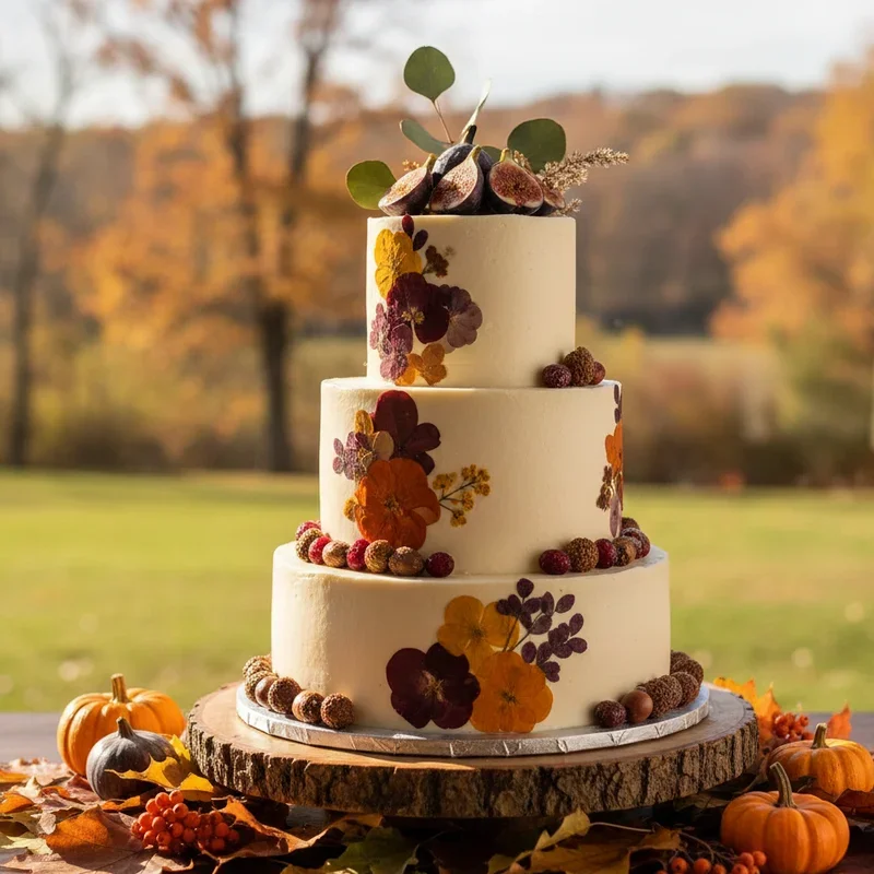 15 Fall Wedding Cake Ideas for a Stunning Seasonal Display