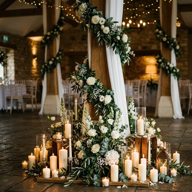 Wedding Column Decoration Ideas