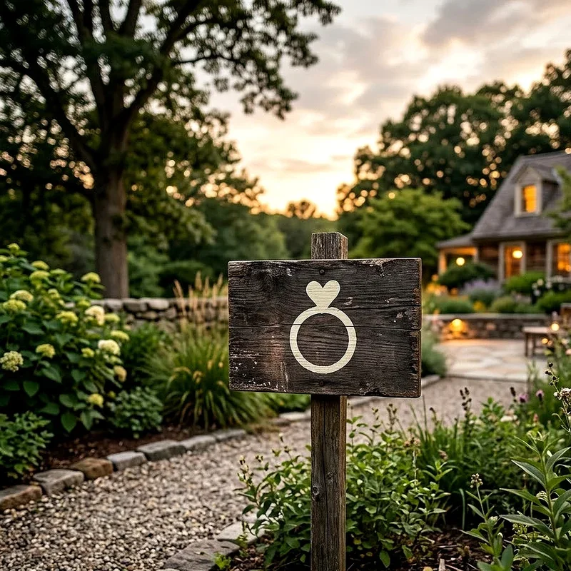 15 Engagement Sign Ideas for Stylish Proposal Celebrations