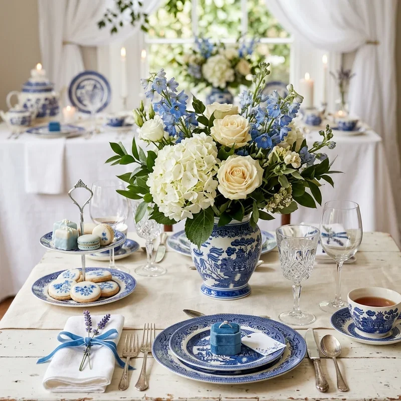 Something Blue Bridal Shower Ideas