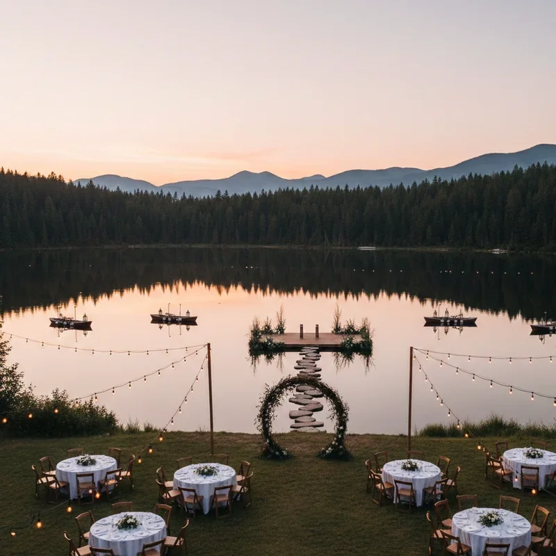 Lake Wedding Ideas