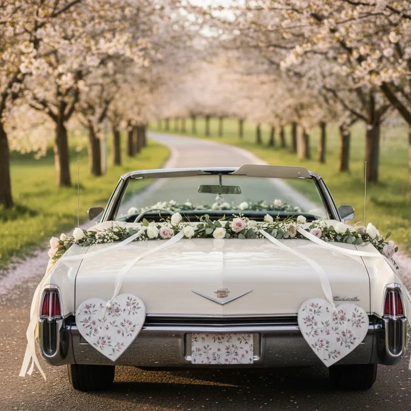 Wedding Car Decoration Ideas