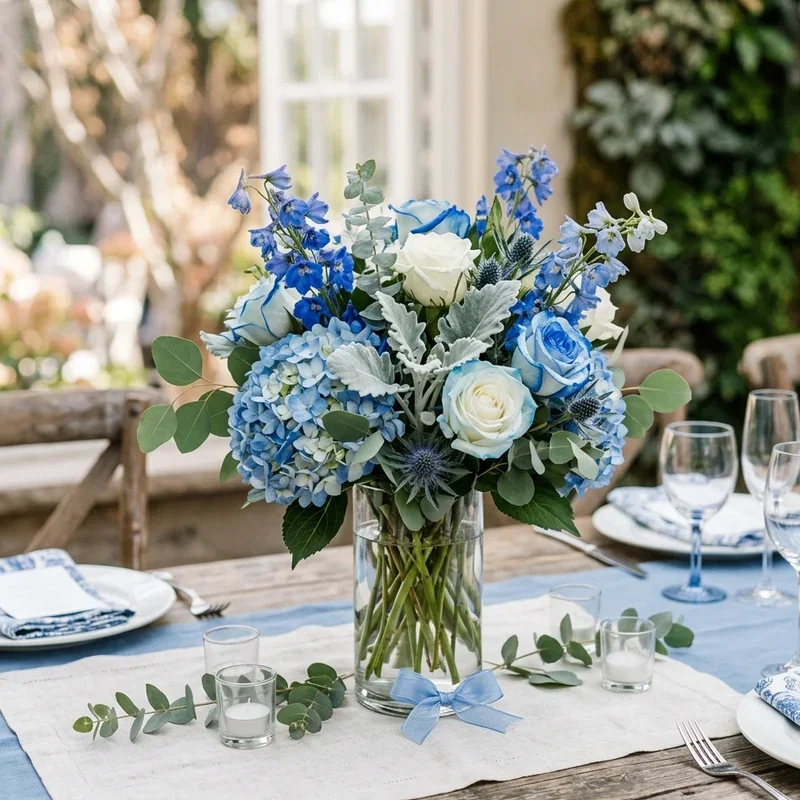 Something Blue Bridal Shower Ideas