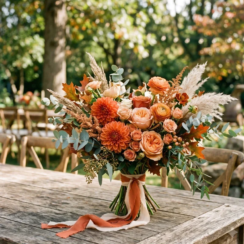 Burnt Orange Wedding Ideas