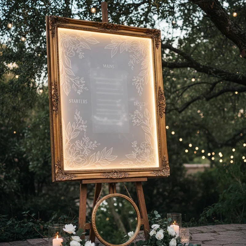 Wedding Mirror Ideas