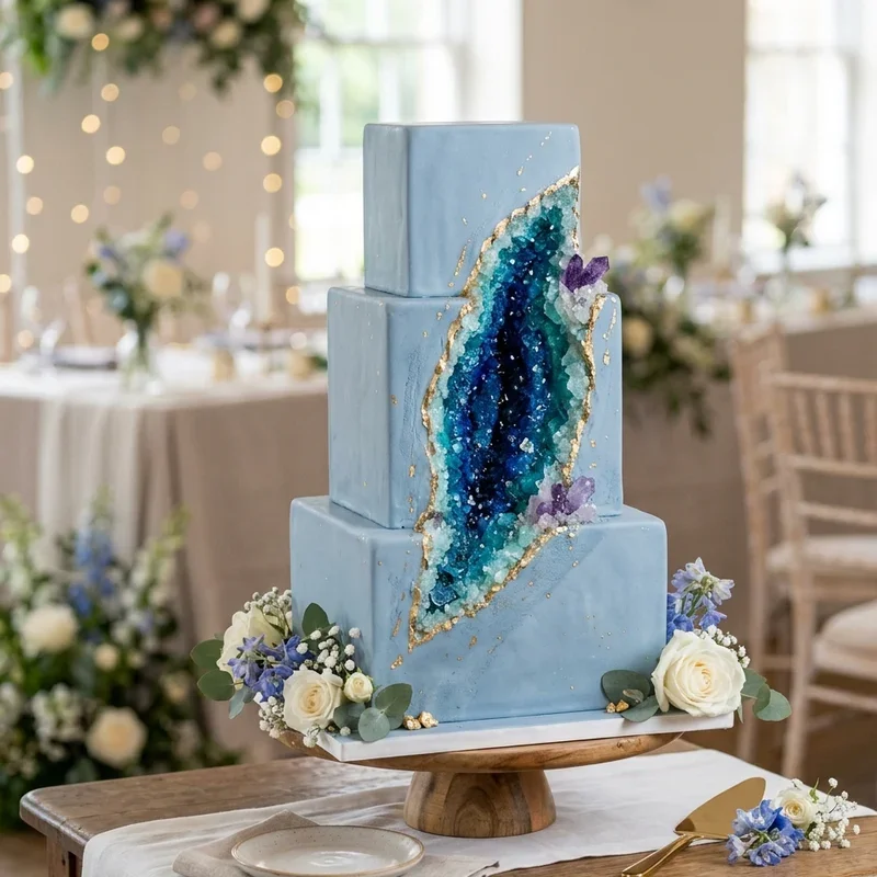 Blue Wedding Cake Ideas