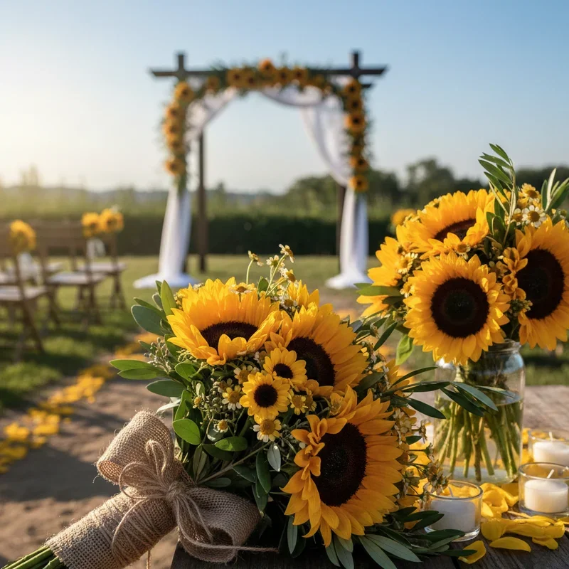 Sunflower Wedding Ideas