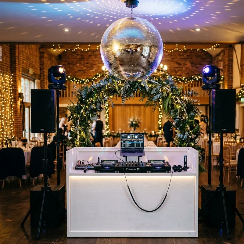 Wedding DJ Setup Ideas