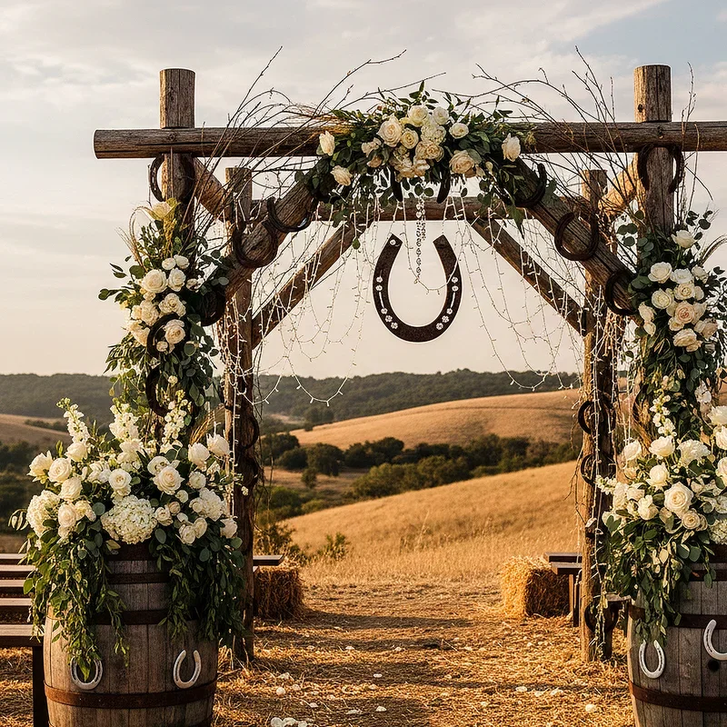 Western Wedding Arch Ideas