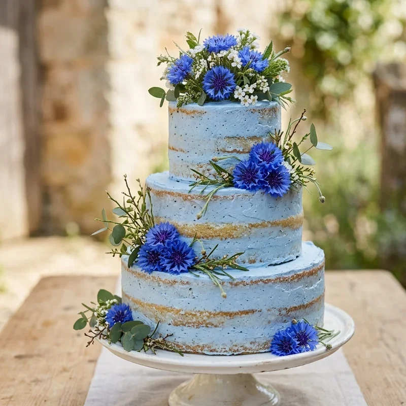 Blue Wedding Cake Ideas