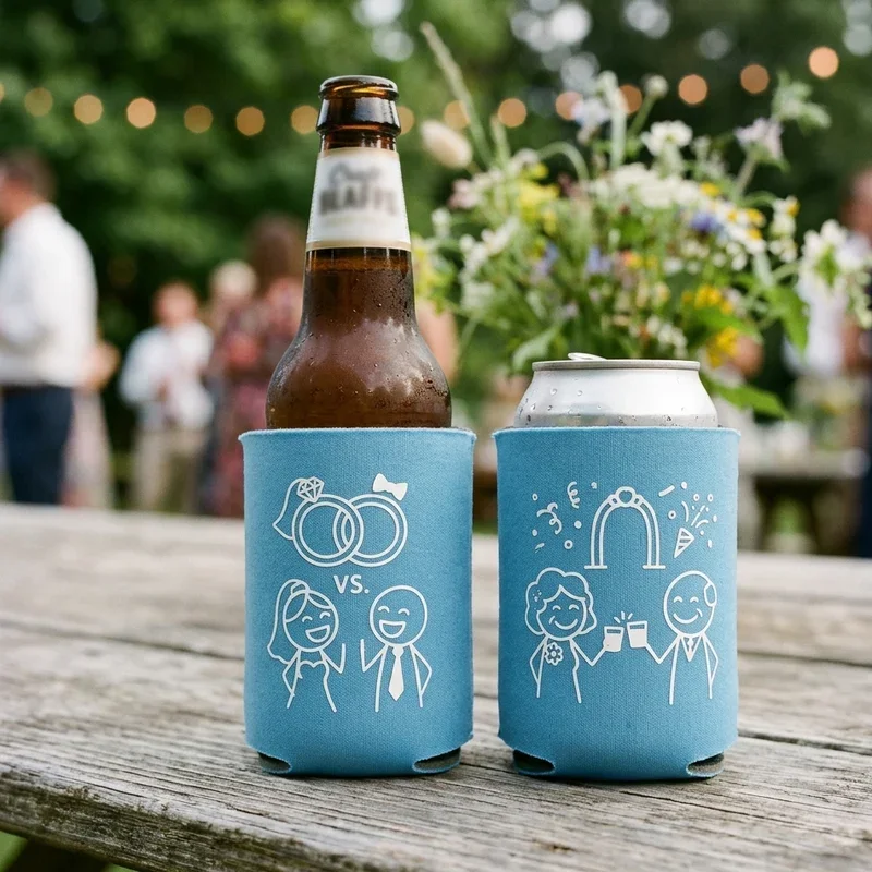 Funny Wedding Koozie Ideas