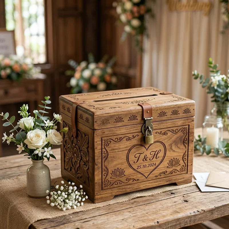 Wedding Money Box Ideas