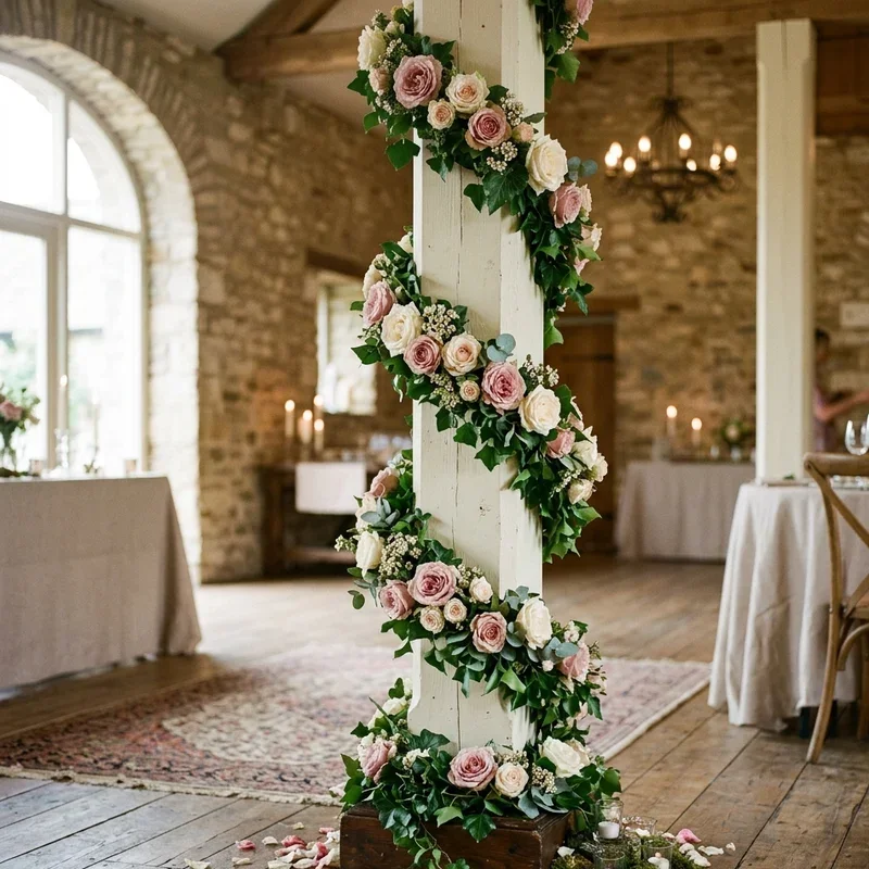 Wedding Column Decoration Ideas